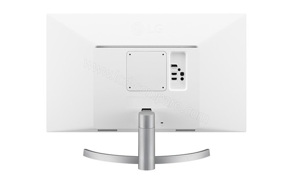 LG 27UK600-W - Vue de l'arri&egrave;re