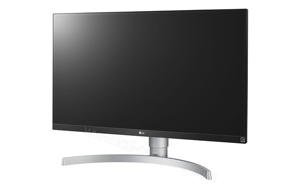 LG 27UK650-W - Vue 3/4 droite