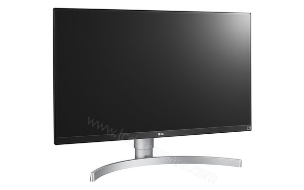 LG 27UK650-W - Vue 3/4 gauche