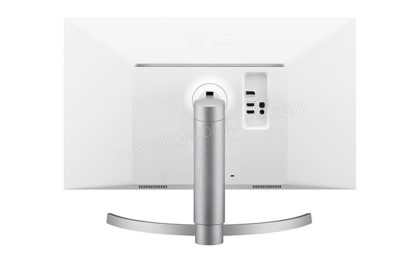 LG 27UK650-W - Vue de l'arri&egrave;re