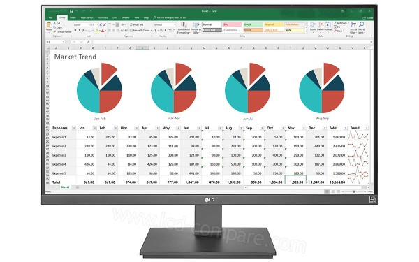 LG 27UK670P-B - Vue de face