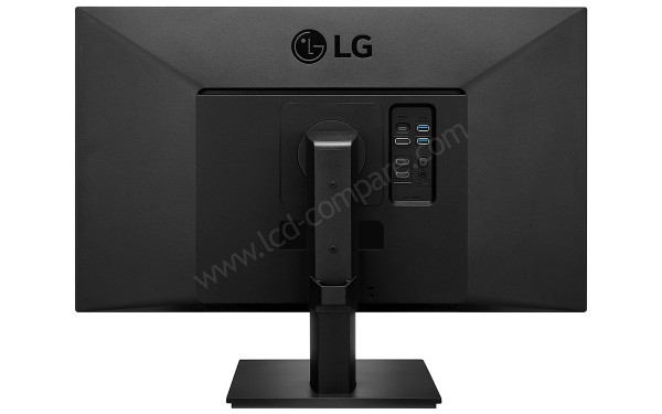 LG 27UK670P-B - Vue de l'arri&egrave;re + connectiques