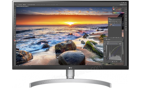 LG 27UK850-W - Vue de face