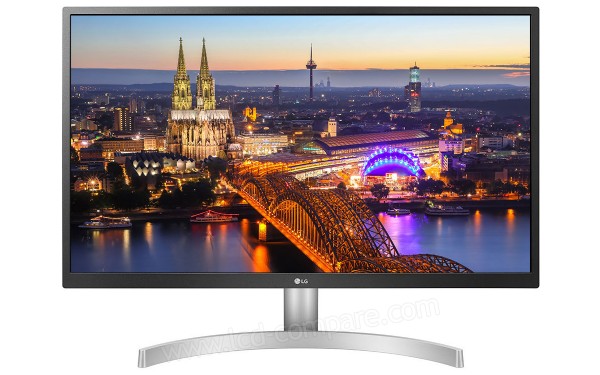 LG 27UL500P-W - Vue de face