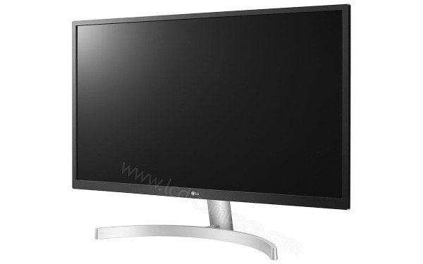 LG 27UL500P-W - Vue 3/4 droite