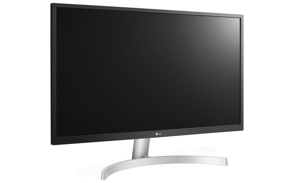 LG 27UL500P-W - Vue 3/4 gauche