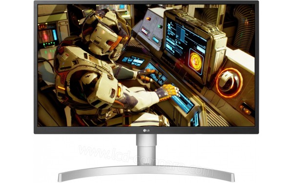 LG 27UL550-W - Vue de face