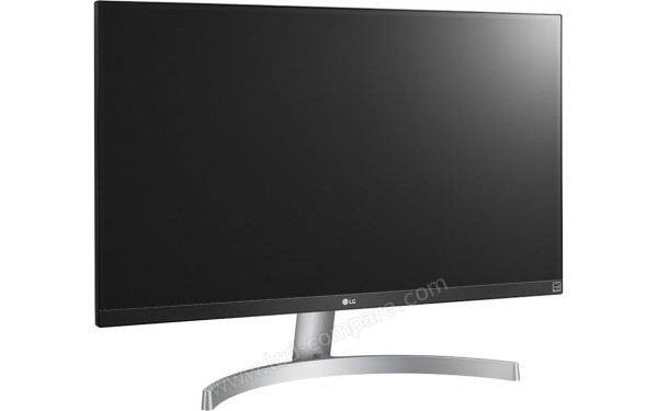 LG 27UL600-W - Vue 3/4 gauche