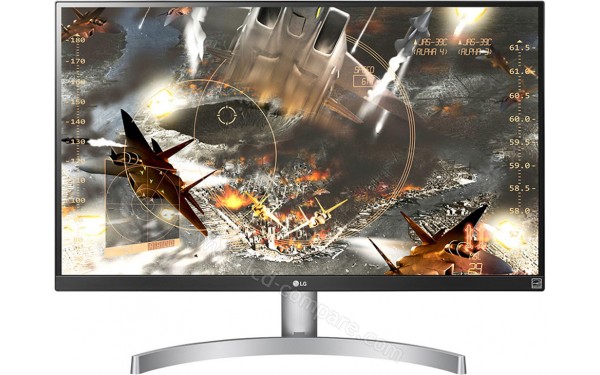 LG 27UL600-W - Vue de face