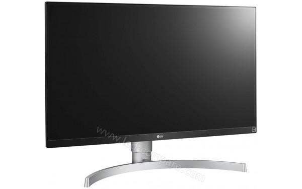 LG 27UL650-W - Vue 3/4 gauche