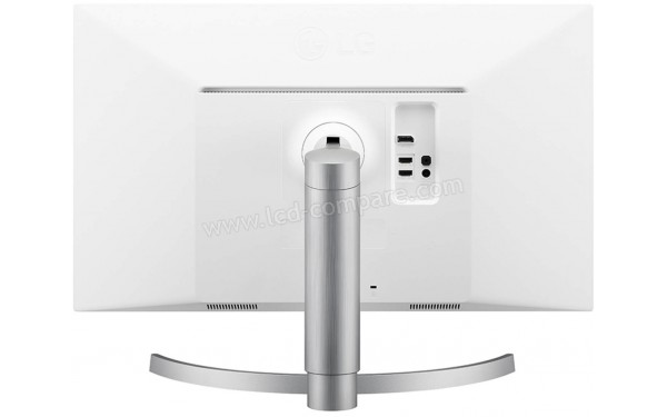 LG 27UL650-W - Vue de l'arri&egrave;re