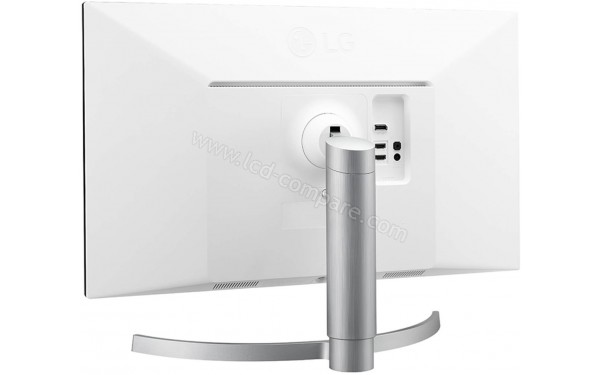 LG 27UL650-W - Vue de l'arri&egrave;re 3/4