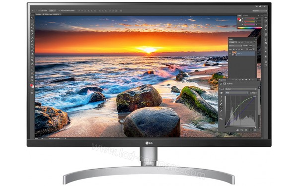 LG 27UL850-W - Vue de face