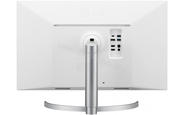 LG 27UL850-W - Vue de l'arri&egrave;re