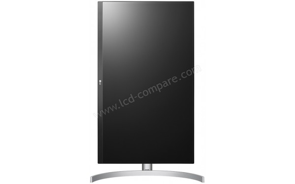 LG 27UL850-W - Vue de face en mode portrait