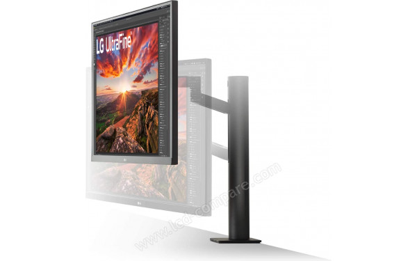 LG 27UN880-B - Vue 3/4 droite