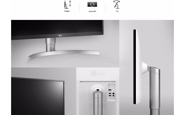 LG 27UP550N-W - Multi-vues