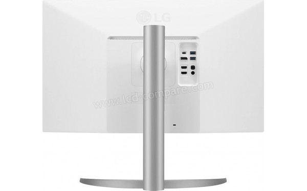 LG 27UP550P-W - Vue de l'arri&egrave;re