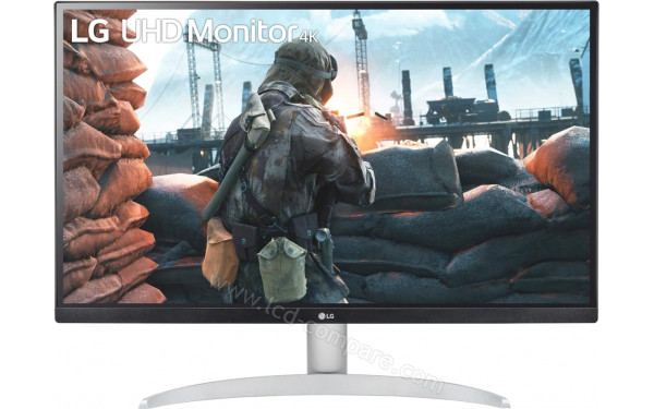 LG 27UP600P-W - Vue de face