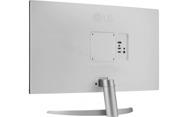 LG 27UP600-W.BEU - Vue 3/4 arri&egrave;re