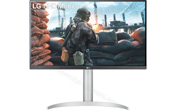 LG 27UP650P-W - Vue de face