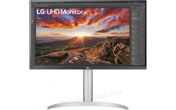 LG 27UP850-W - Vue de face