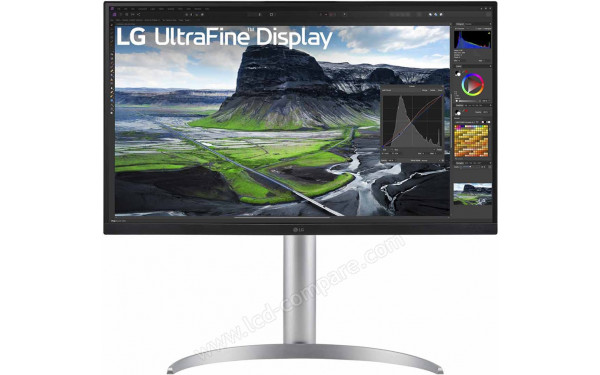 LG 27UQ850V-W - Vue de face