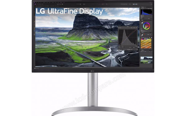LG 27UQ850-W - Vue de face