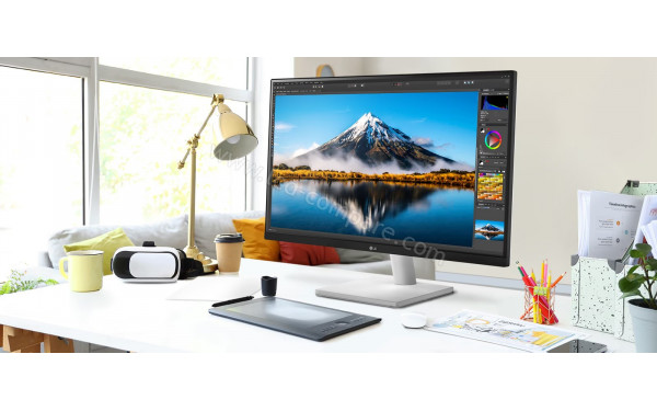 LG 27US500-W - Mise en situation