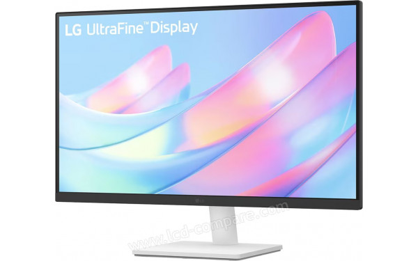 LG 27US500-W - Vue 3/4 droite