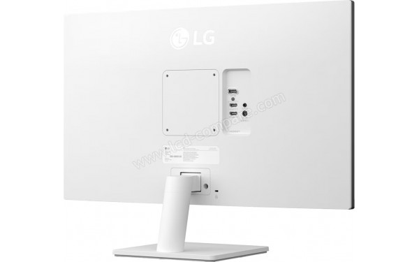 LG 27US500-W - Vue 3/4 arri&egrave;re
