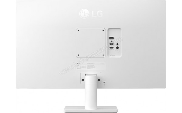 LG 27US500-W - Vue de l'arri&egrave;re
