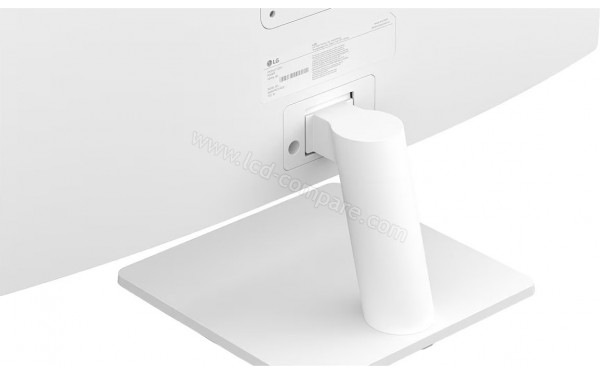 LG 27US500-W - Vue de l'arri&egrave;re