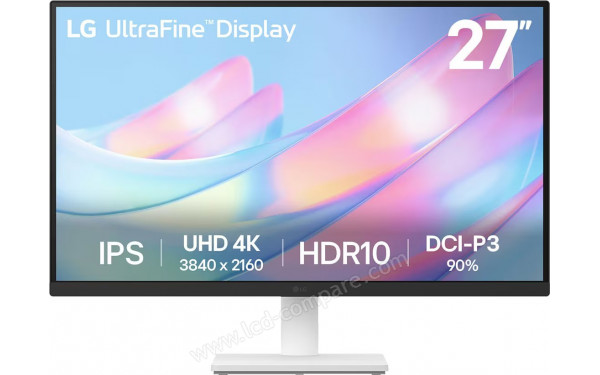 LG 27US50Z-W - Vue de face