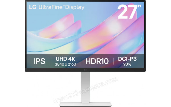 LG 27US550-W - Vue de face