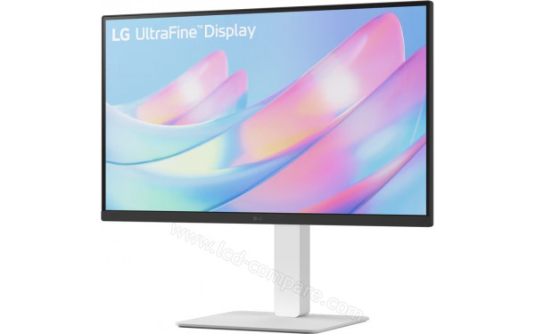 LG 27US550-W - Vue 3/4 droite