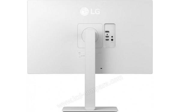 LG 27US550-W - Vue de l'arri&egrave;re