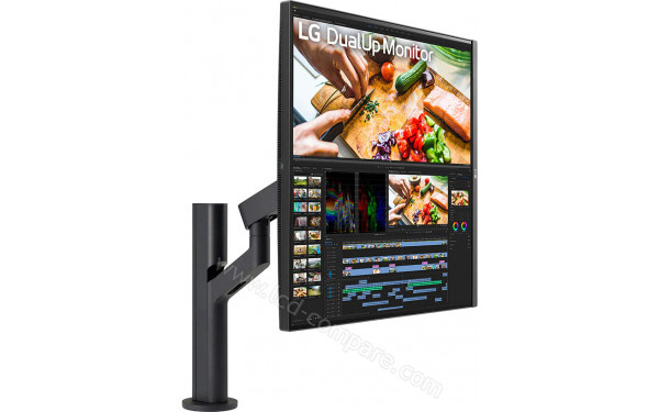 LG 28MQ780-B - Vue 3/4 gauche