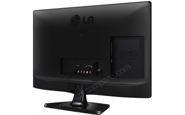 LG 28MT47D-PZ - Vue 3/4 arri&egrave;re (cr&eacute;dit : Boulanger)