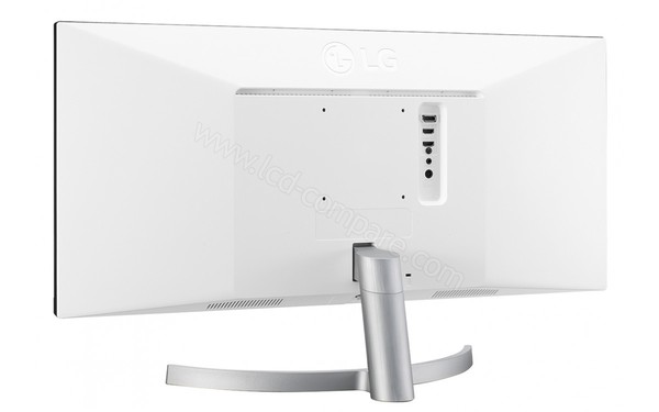 LG 29WK600-W - Vue 3/4 arri&egrave;re