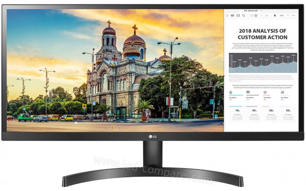 LG 29WL50S-B - Vue de face