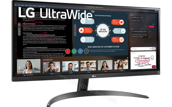LG 29WP500-B Import EU - Vue 3/4 gauche
