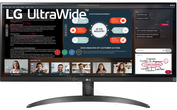 LG 29WP500-B - Vue de face