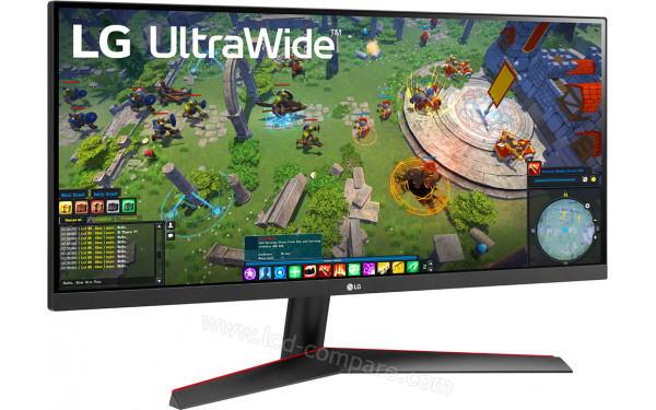 LG 29WP60G-B - Vue 3/4 gauche