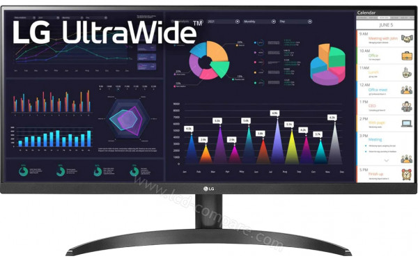 LG 29WQ60A-B - Vue de face