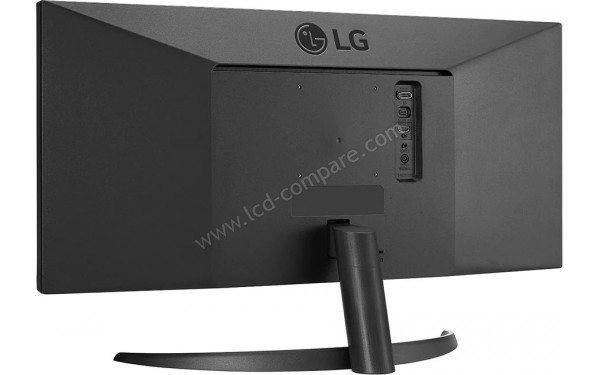 LG 29WQ60A-B - Vue 3/4 arri&egrave;re