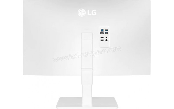 LG 32BN67U-W - Vue de l'arri&egrave;re