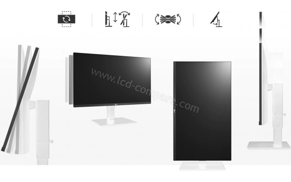 LG 32BN67U-W - Multi-vues