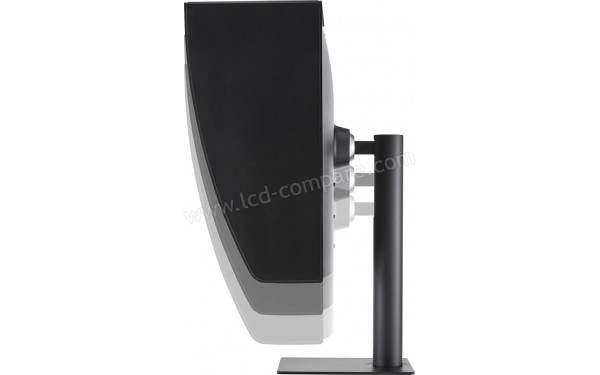 LG 32BP95E-B - Vue de profil droit r&eacute;glage hauteur