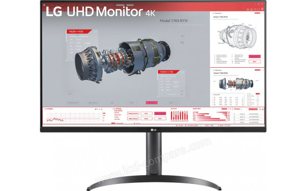 LG 32BR55UK-B - Vue de face